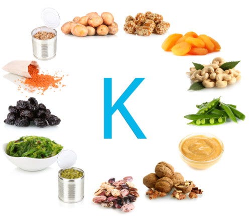 Natural sources of potassium
