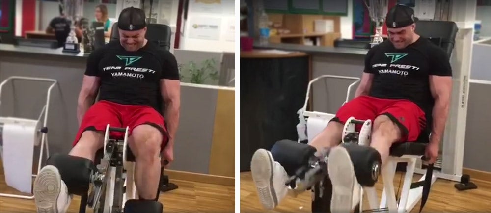 Andrea Presti, Leg extensions