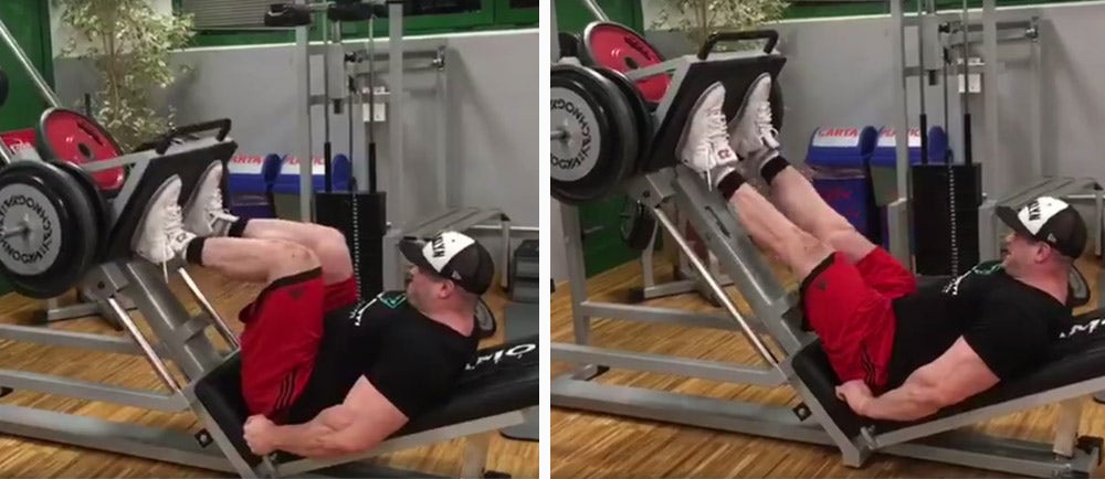 3 - Leg press Zup style Miha Zupan